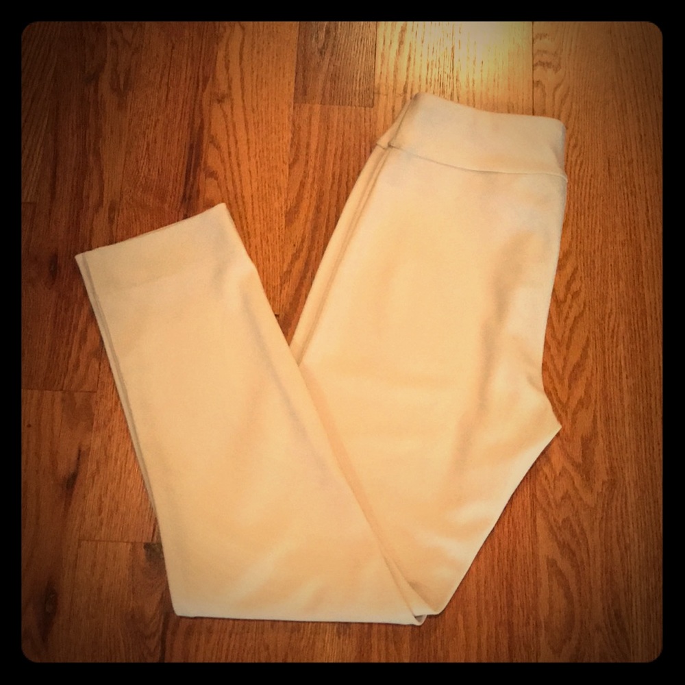 KRAZY LARRY Cream Pants SIZE 2 NWT's